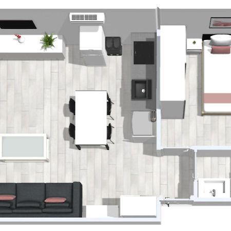 Roses Apartments 2 - Vista Mar Lateral 1Habitacion Экстерьер фото